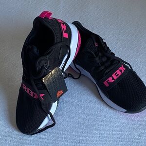 RBX Women's Athletic Shoes in Black and Pink 8.5 New